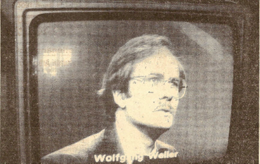 Wolfgang Weller 1983 in TV (ZDF)